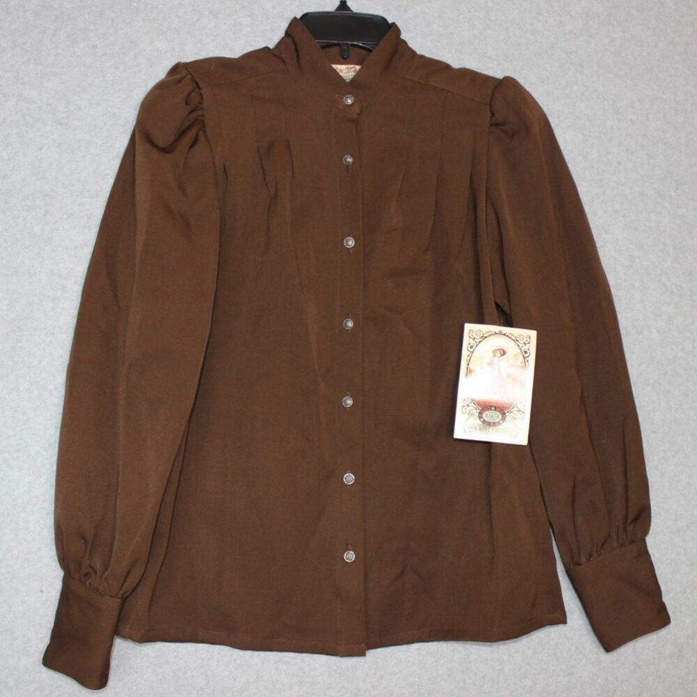 Lady Wah Maker Old West Button Up Western Shirt Womens Size Small NWT